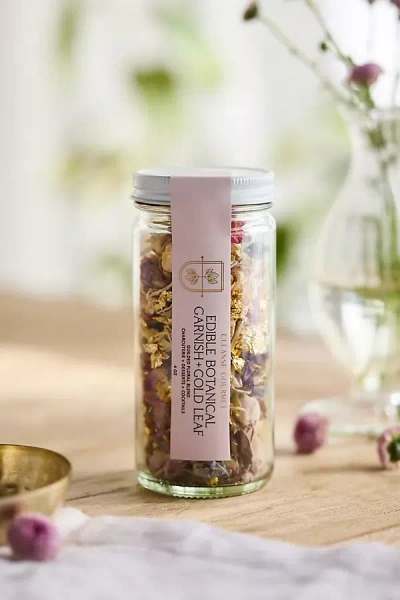 Terrain Edible Botanicals, Garnish + Gold Leaf In Neutral