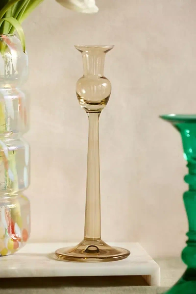 Terrain Egyptian Glass Tulip Taper Holder