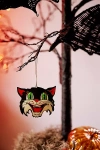 Terrain Enamelware Cat Ornament In Multi