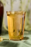 Terrain Etched Mushroom Glass, Yellows