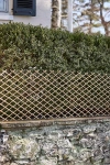 Terrain Expandable Woven Willow Lattice Fencing