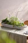 Terrain Faux Bois Cast Stone Trough