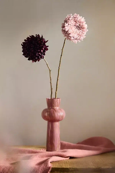 Terrain Faux Chrysanthemum Spray In Pink