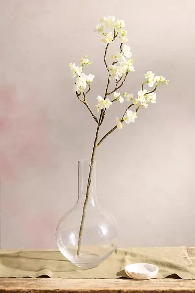 Terrain Faux Cream Blossom Spray