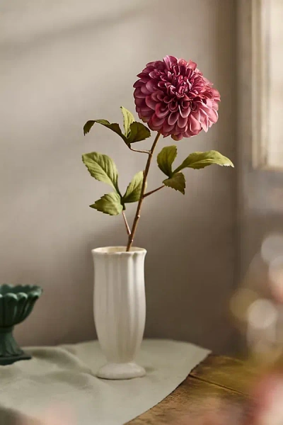 Terrain Faux Dahlia Spray In Purple