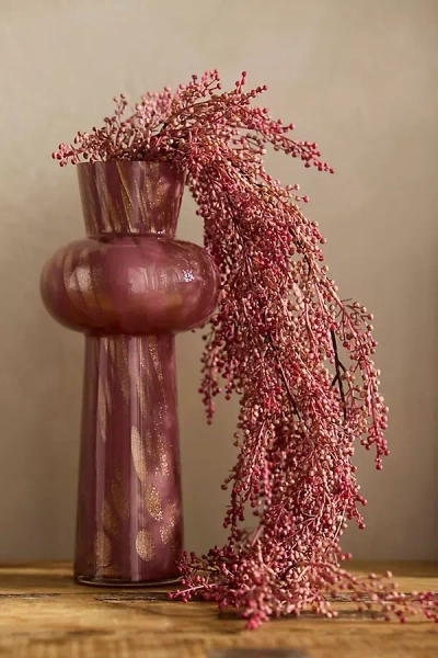 Terrain Faux Hanging Mauve Berry Spray In Pink