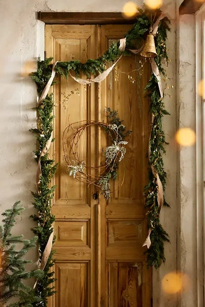 Terrain Faux Juniper Garland In Green
