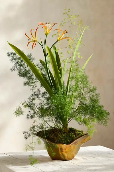 Terrain Faux Lily Bush Spray