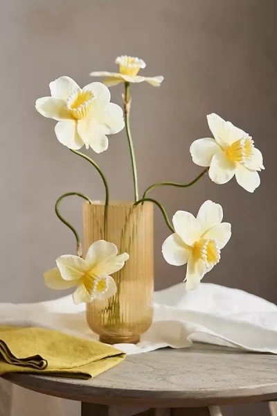 Terrain Faux Narcissus Bunch In Yellow