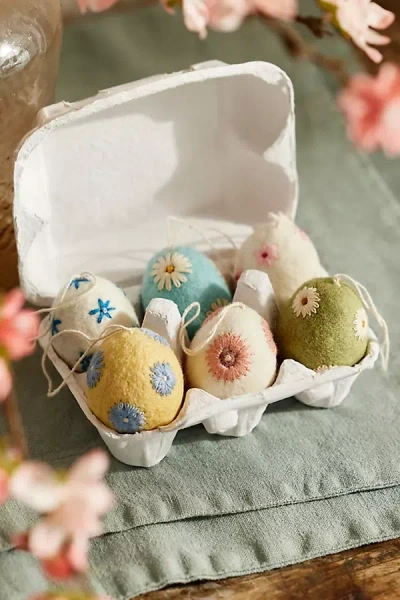 Terrain Felt Easter Egg Ornament Carton