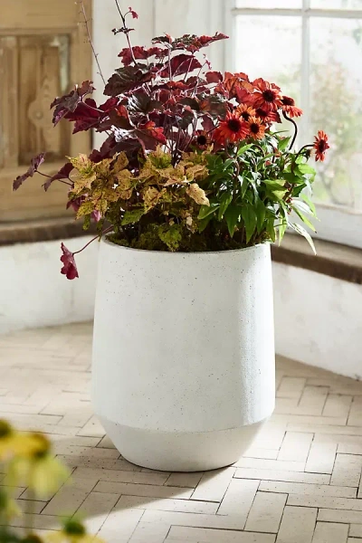 Terrain Fiber Angled Drop Planter, Tall In Multi