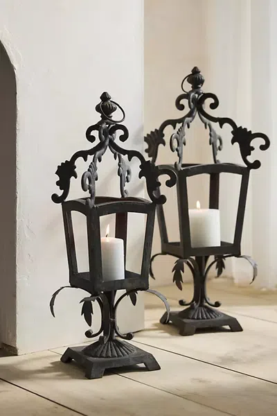 Terrain Filigree Lantern In Black