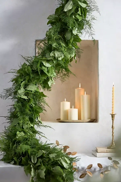 Terrain Fitler Fresh Botanical Garland In Multi