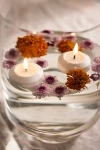 Terrain Flameless Wax Floating Tea Lights, Set Of 2