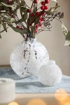 Terrain Flocked Bauble Vases, Set Of 2