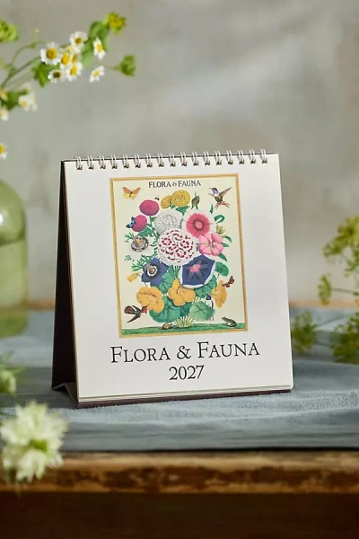 Terrain Flora + Fauna 2027 Desk Calendar In Multi