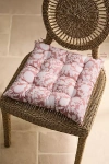 Terrain Floral Block Print Seat Cushion