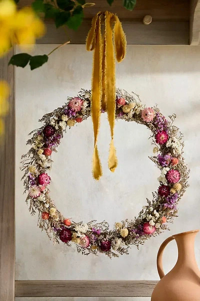 Terrain Floral Confetti Circlet Wreath