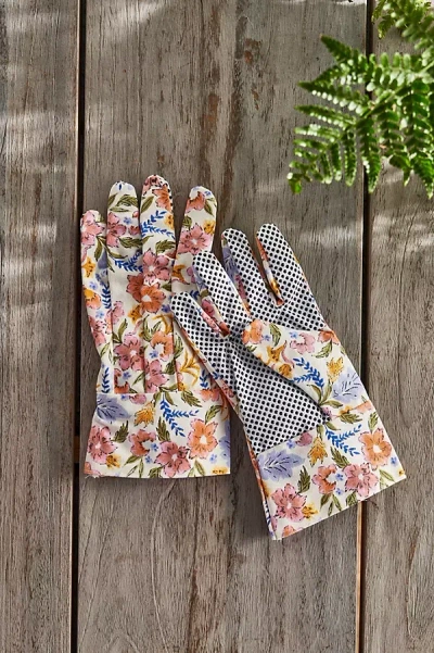 Terrain Floral Cotton Garden Gloves In Multi