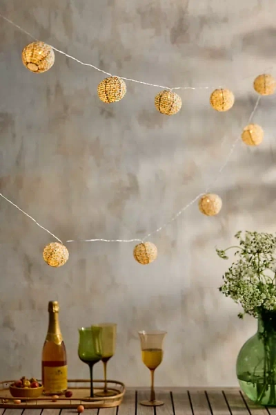 Terrain Floral Lantern String Lights