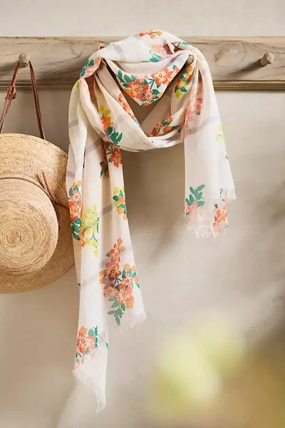 Terrain Floral Lattice Square Scarf