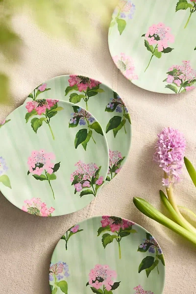 Terrain Floral Melamine Side Plates, Set Of 4