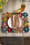 Terrain Floral Patchwork Raffia Placemat