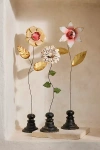 Terrain Flower Iron Stake + Stand, Low In Black