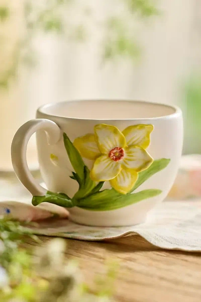 Terrain Flower Of The Month Stoneware Mug