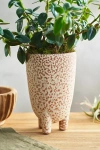 Terrain Footed Speckle Terracotta Planter