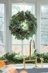 Terrain Fresh Eucalyptus + Pepperberry Wreath