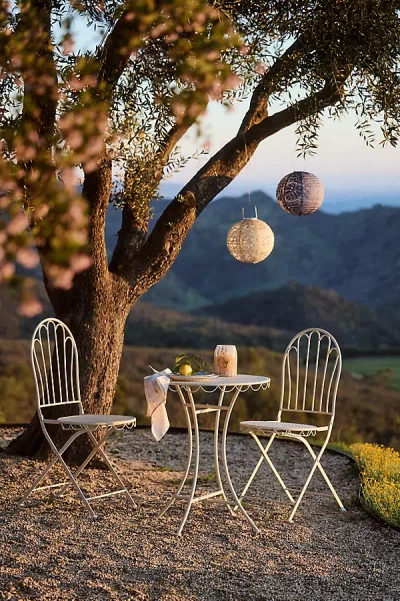 Terrain Garden Bistro Table + Chairs Set