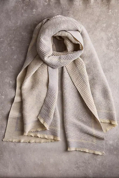 Terrain Garden Floral Crinkle Scarf In Grey