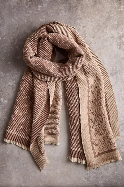 Terrain Garden Floral Crinkle Scarf In Pink