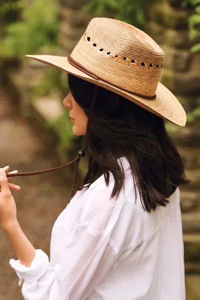 Terrain Gardener Woven Lattice Sun Hat In Multi
