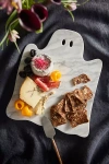 Terrain Ghost Marble Serving Board In White
