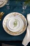 Terrain Gilded Cut Glass Charger Plate