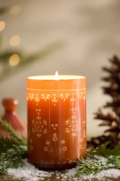 Terrain Gingerbread Tower Glass Candle, Peppermint Biscotti