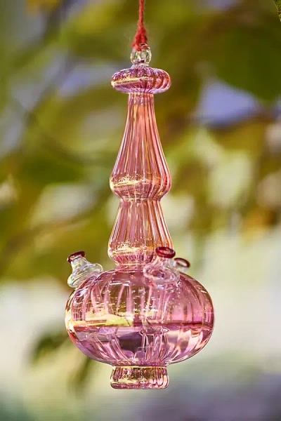 Terrain Glass Hummingbird Feeder