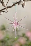 Terrain Glass Starburst Ornament In Pink
