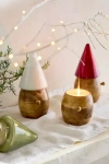 Terrain Gnome Candle In Brown