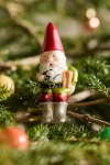 Terrain Gnome Glass Clip Ornament In Multi
