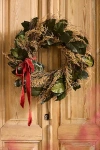 Terrain Green Holiday Dried Wreath In Green