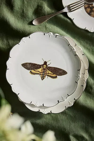 Terrain Halloween Icon Stoneware Side Plate In Neutral
