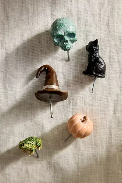 Terrain Halloween Icon Terrarium Toppers, Set Of 5 In Multi