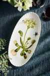 Terrain Halloween Venus Flytrap Pinch Rim Serving Platter In Multi