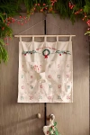 Terrain Hanging Linen Advent Calendar In White