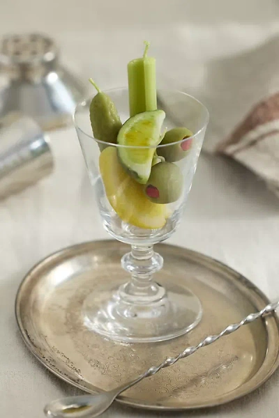 Terrain Happy Organics Bloody Mary Garnish Candle Set In Transparent