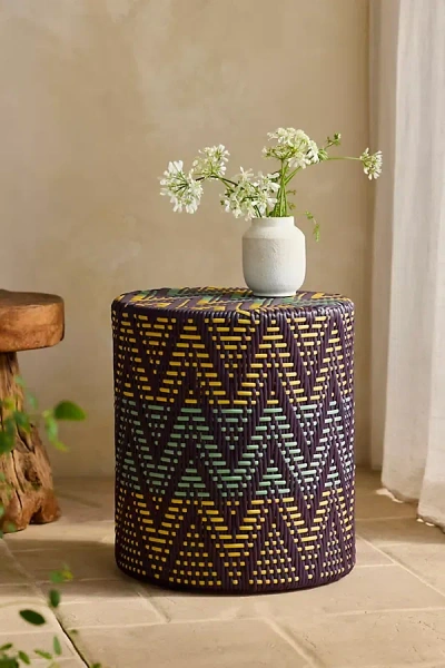 Terrain Havana Cylinder Stool, Global In Multi