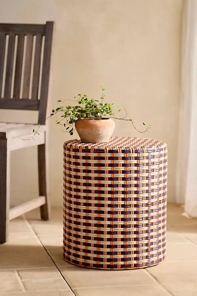 Terrain Havana Cylinder Stool, Global In Multi